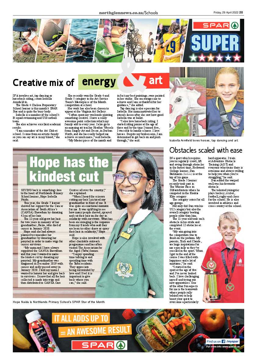 Northglen News 29 April 2022 page 20