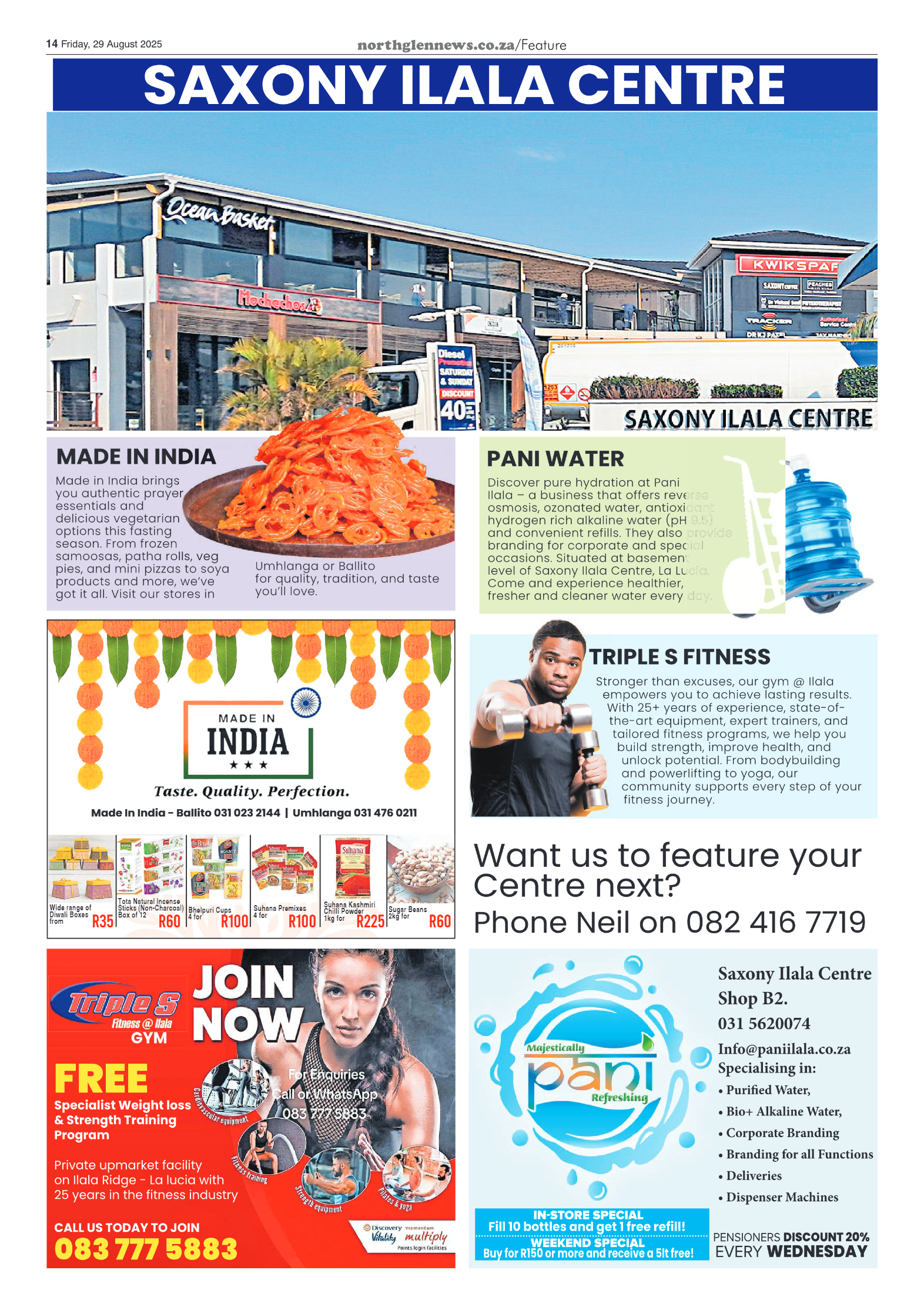 Northglen News 29 August 2025 page 14
