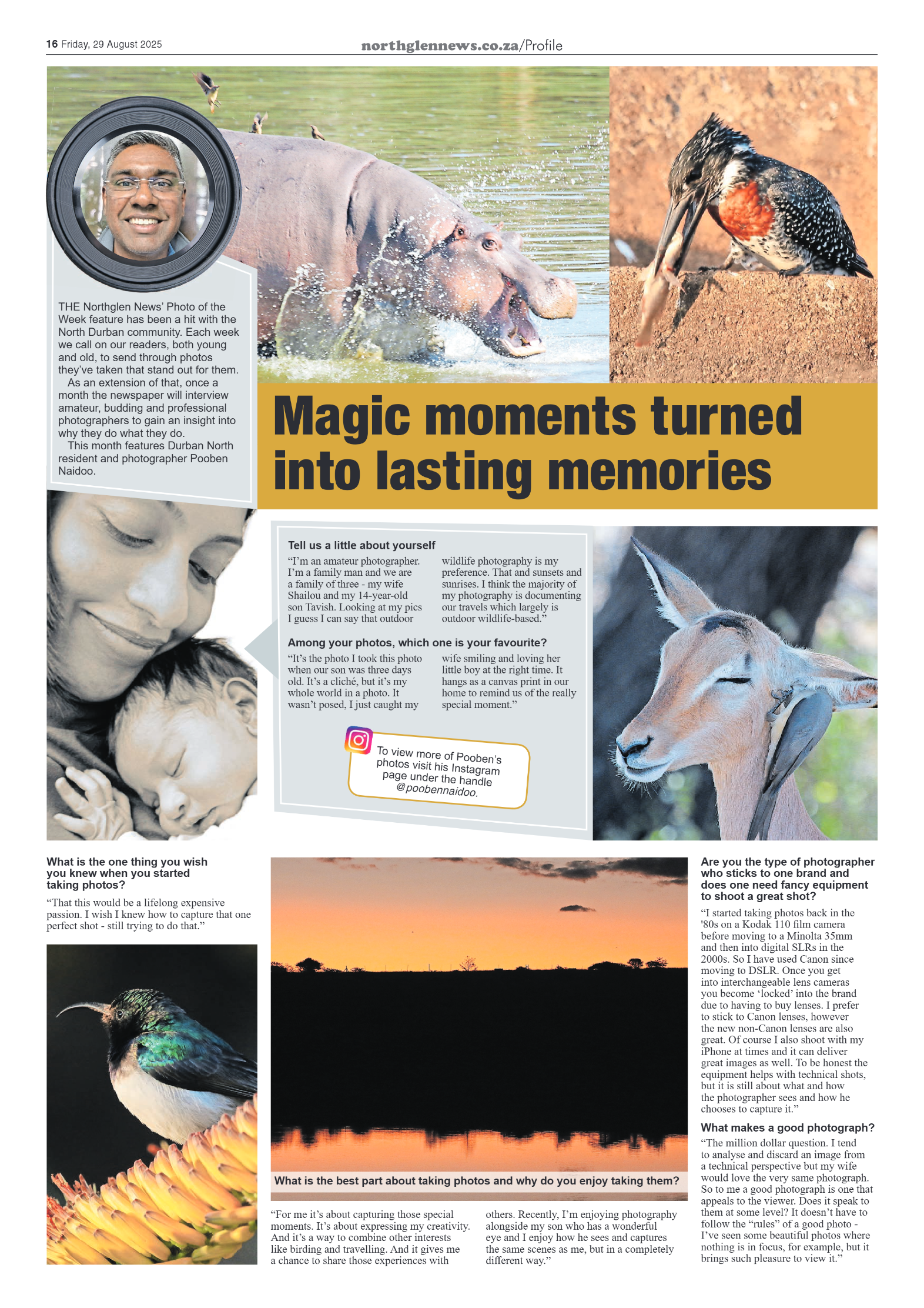 Northglen News 29 August 2025 page 16