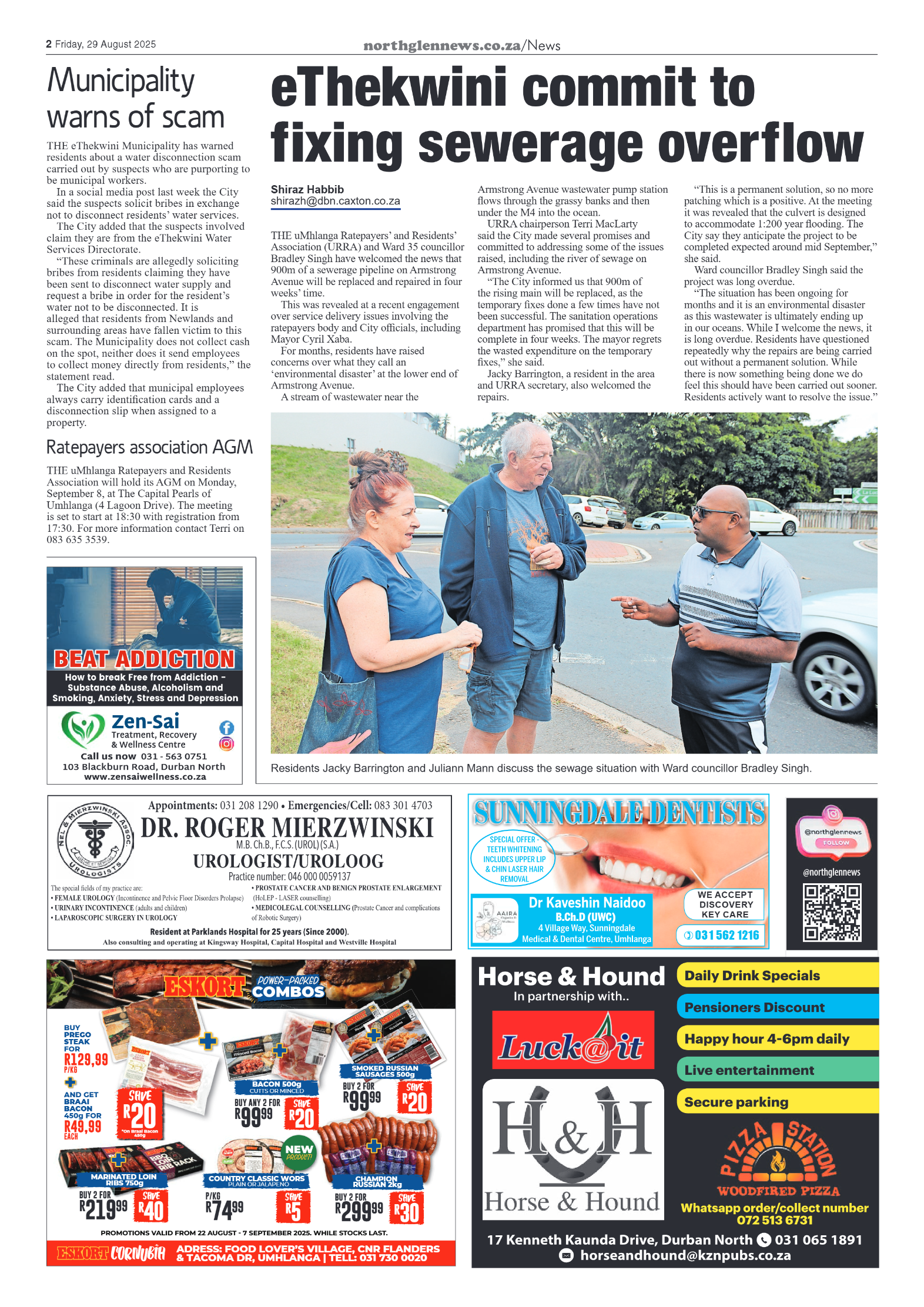 Northglen News 29 August 2025 page 2