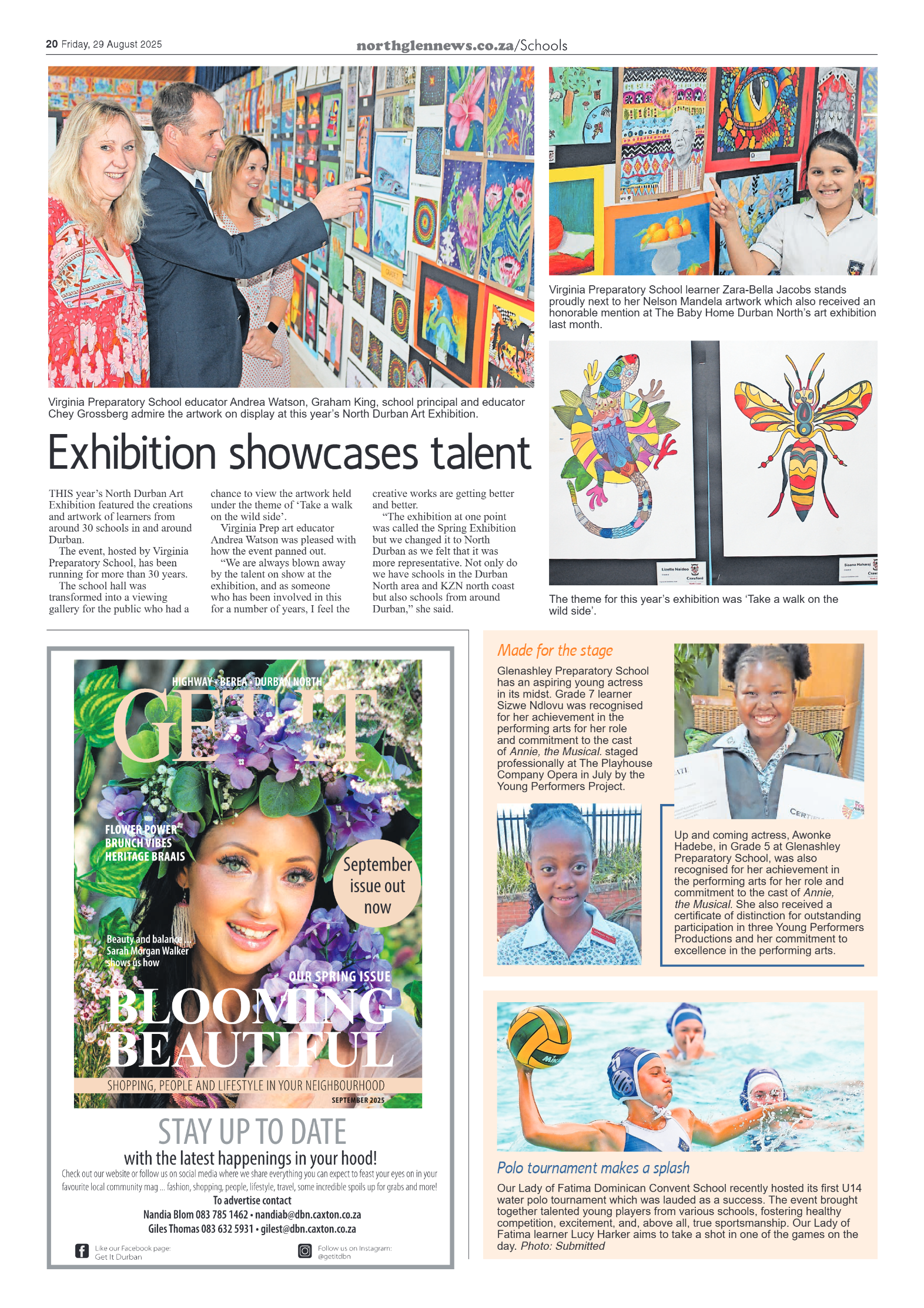 Northglen News 29 August 2025 page 20