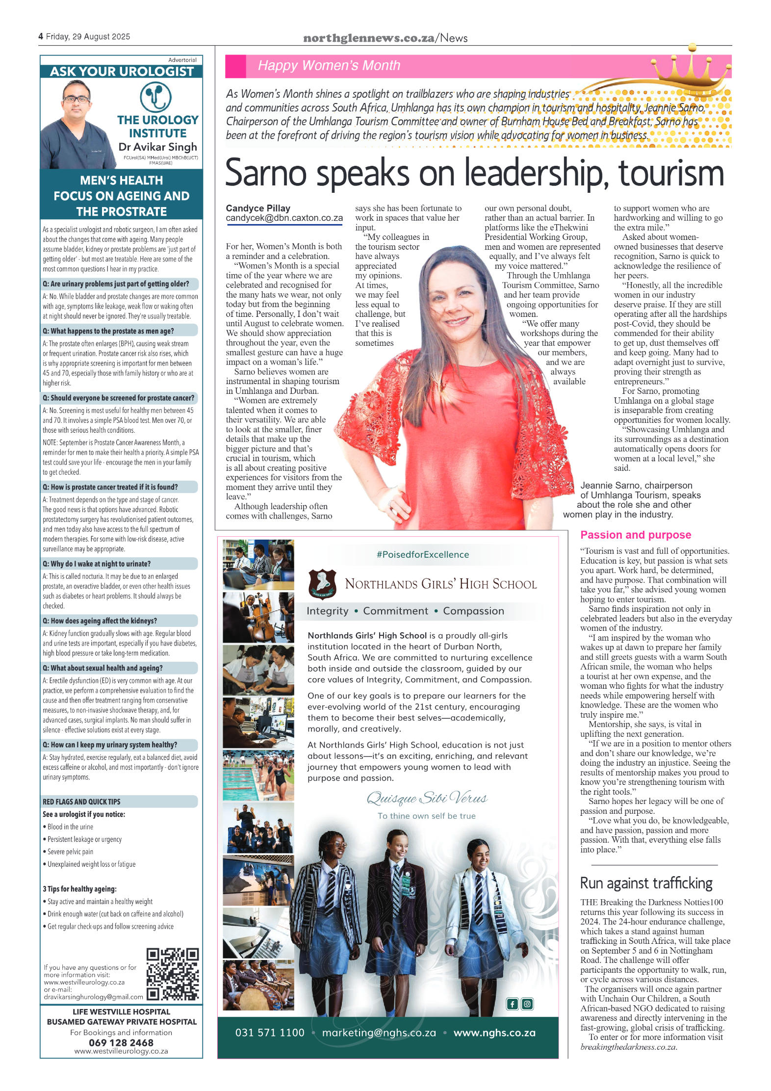 Northglen News 29 August 2025 page 4