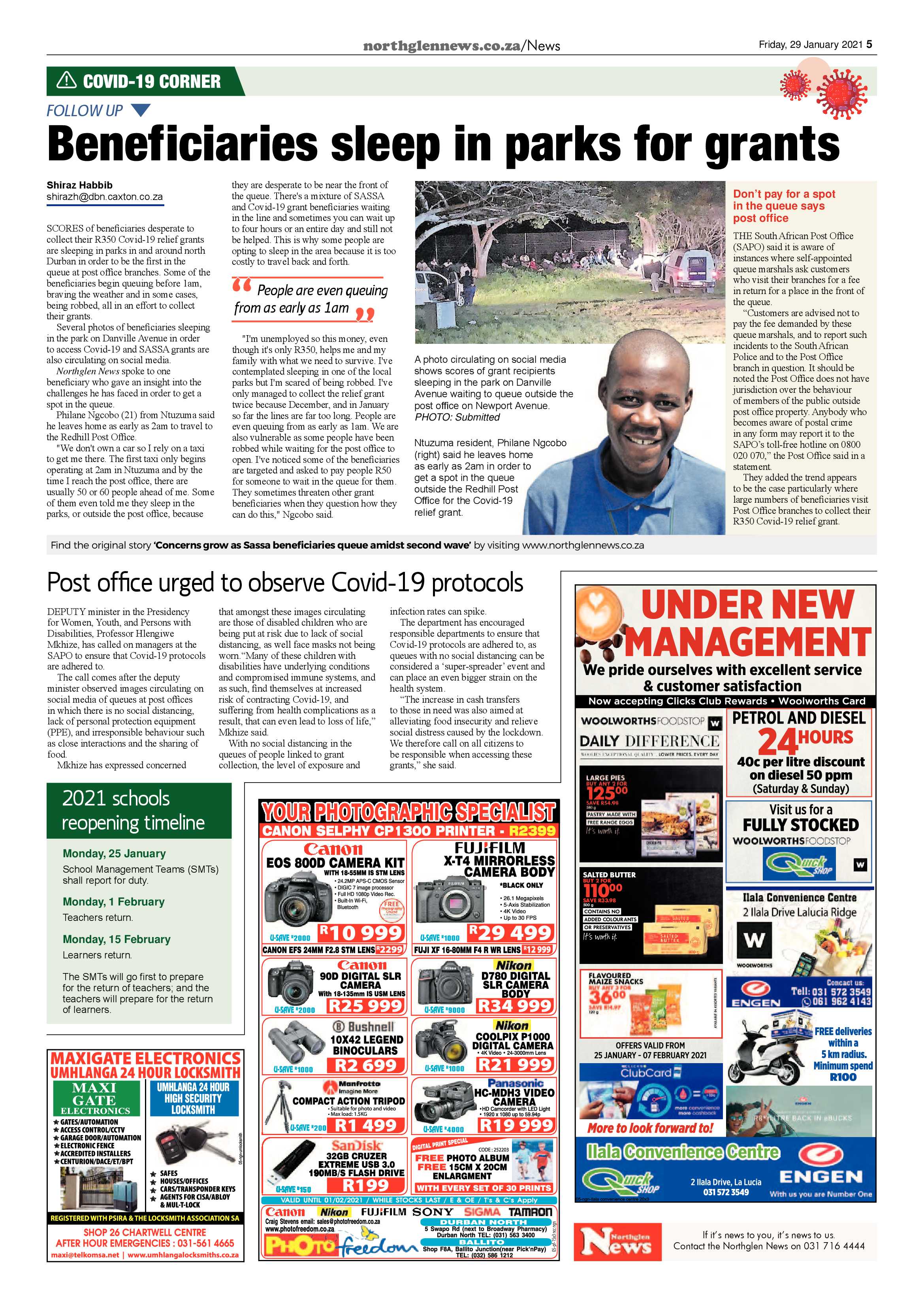 Northglen News 29 January 2021 page 5