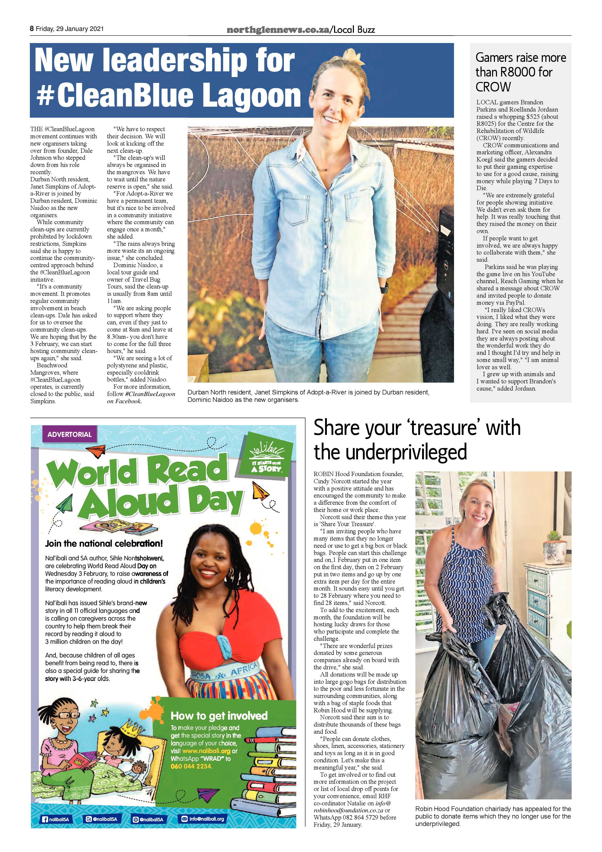 Northglen News 29 January 2021 page 8