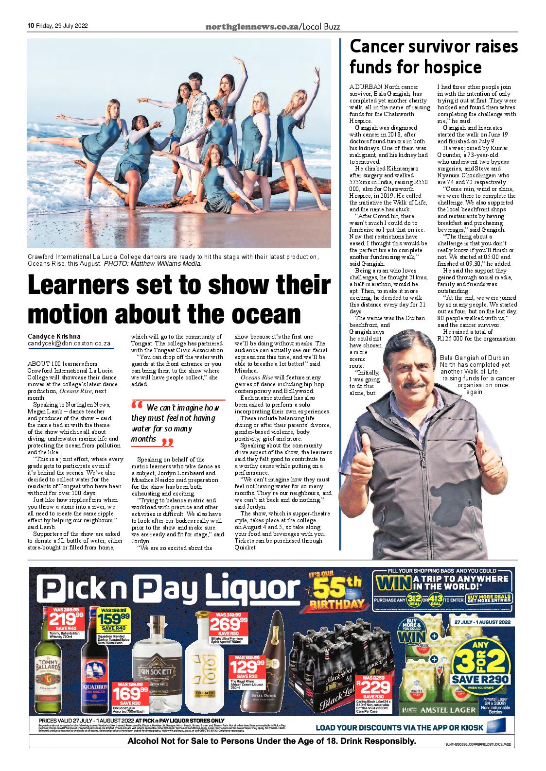Northglen News 29 July 2022 page 10