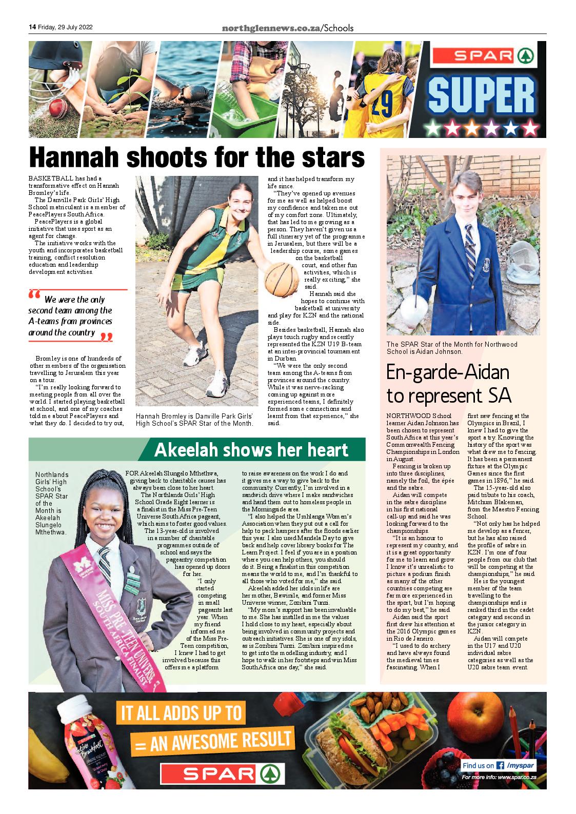 Northglen News 29 July 2022 page 14