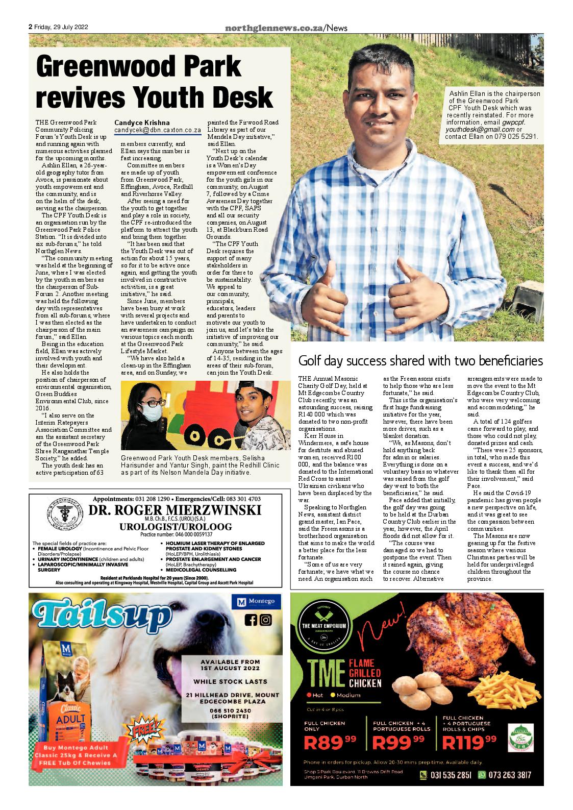 Northglen News 29 July 2022 page 2