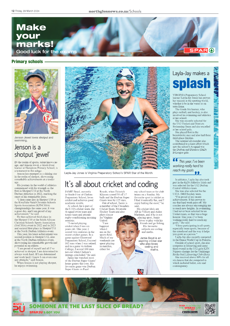 Northglen News 29 March 2024 page 12