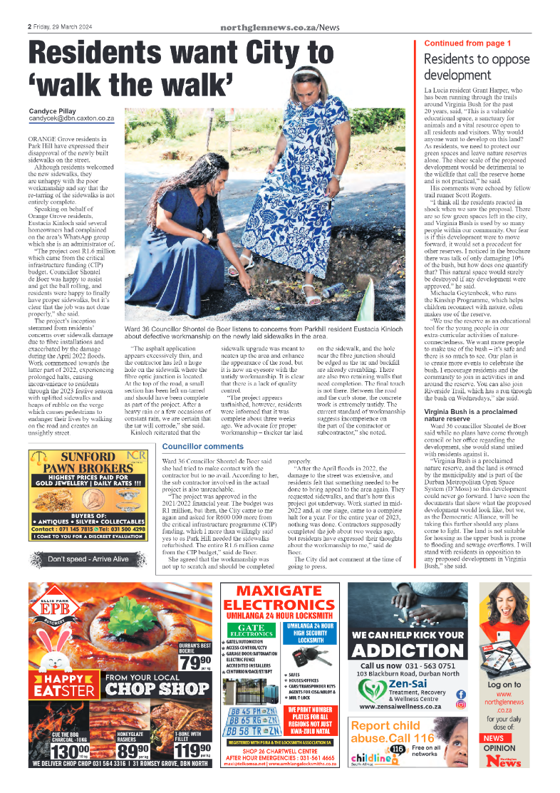 Northglen News 29 March 2024 page 2