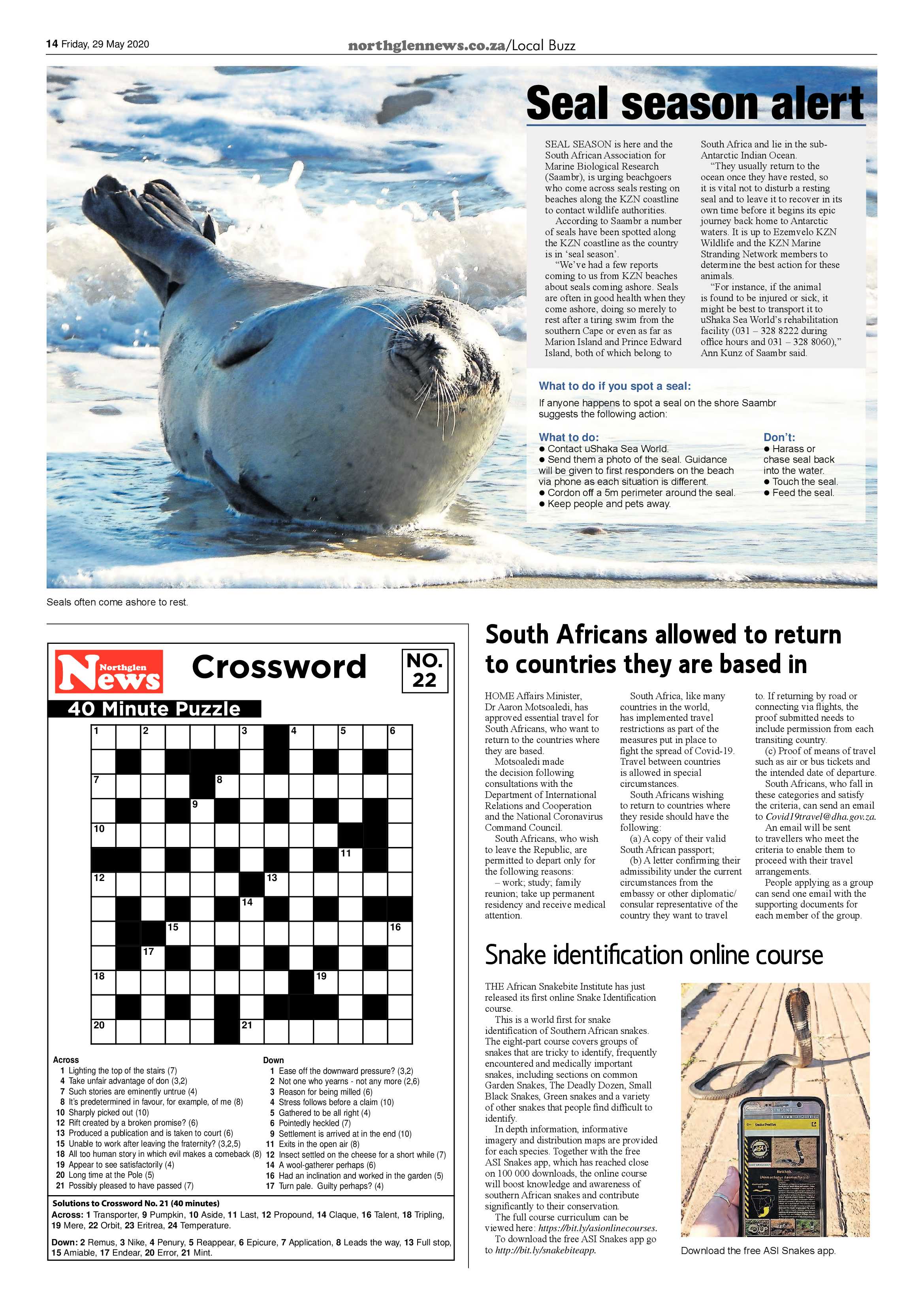 Northglen News 29 May 2020 page 14