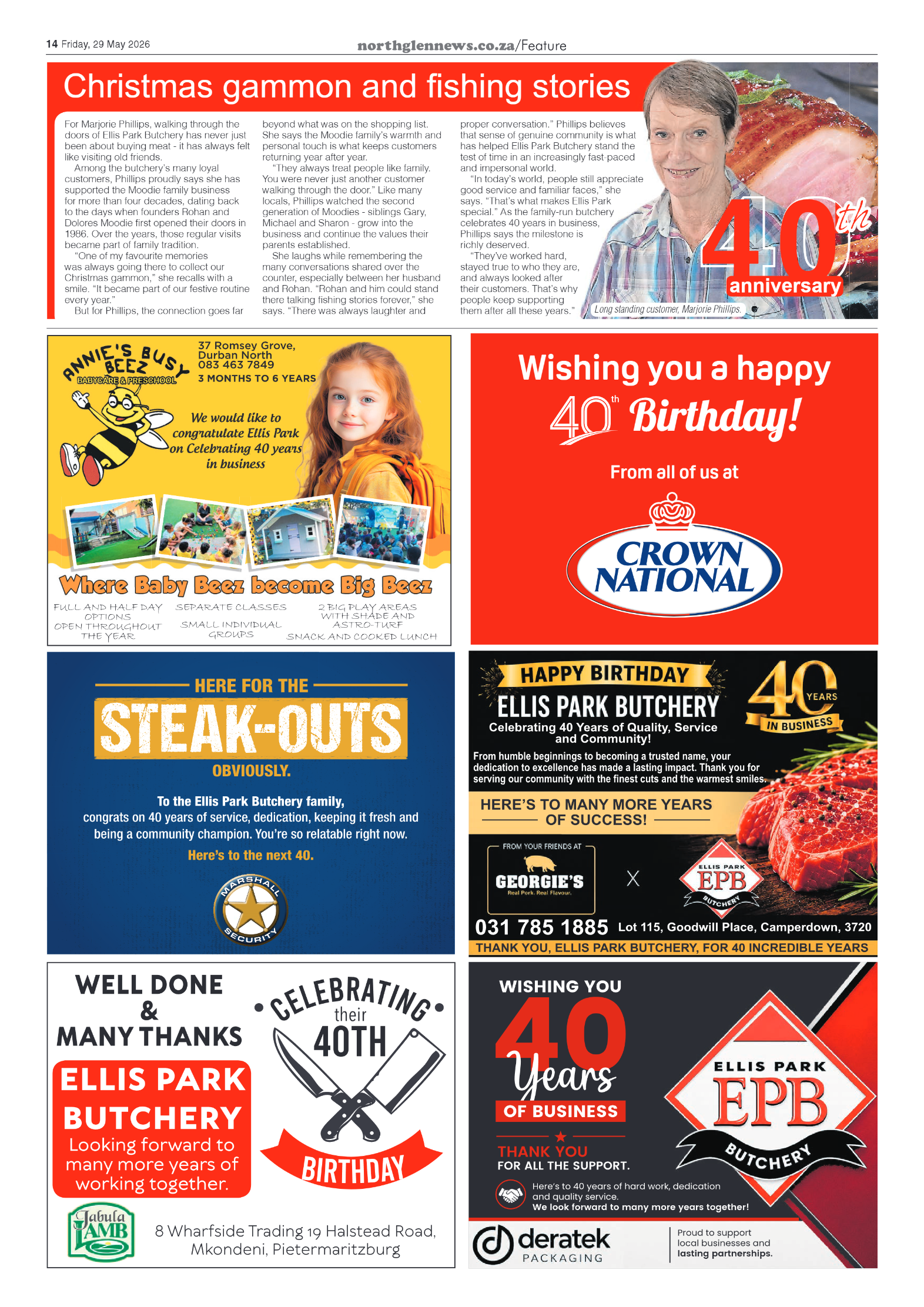Northglen News 29 May 2026 page 14