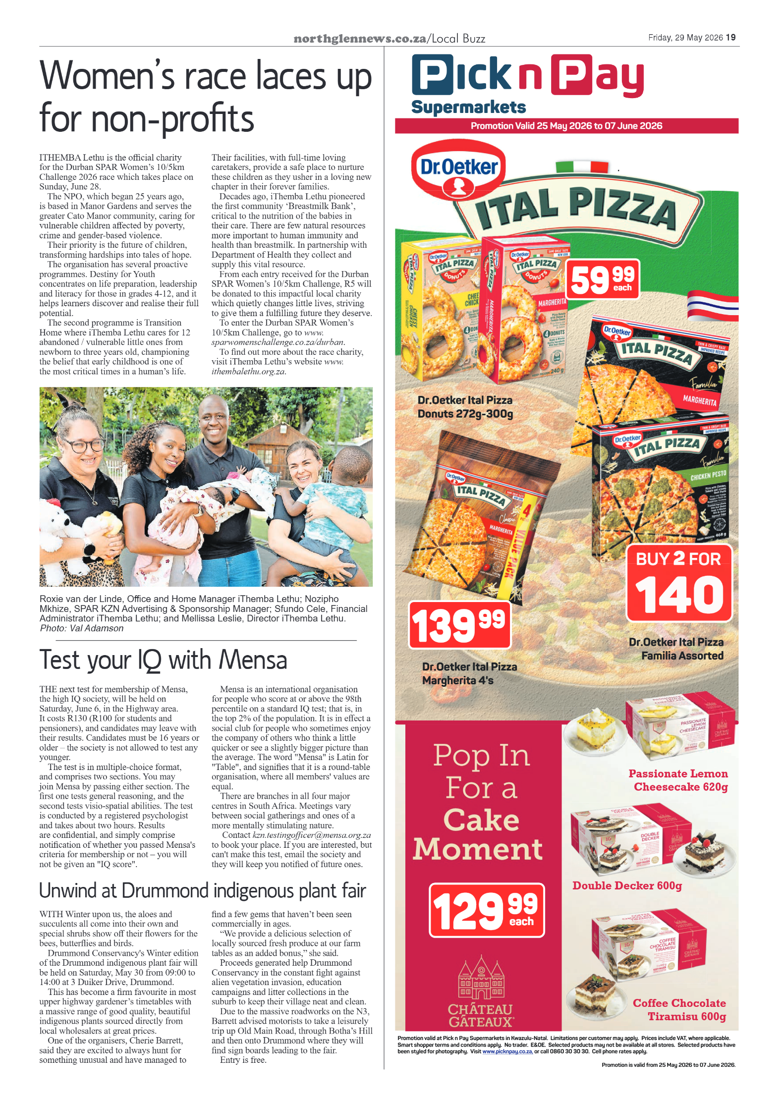 Northglen News 29 May 2026 page 19