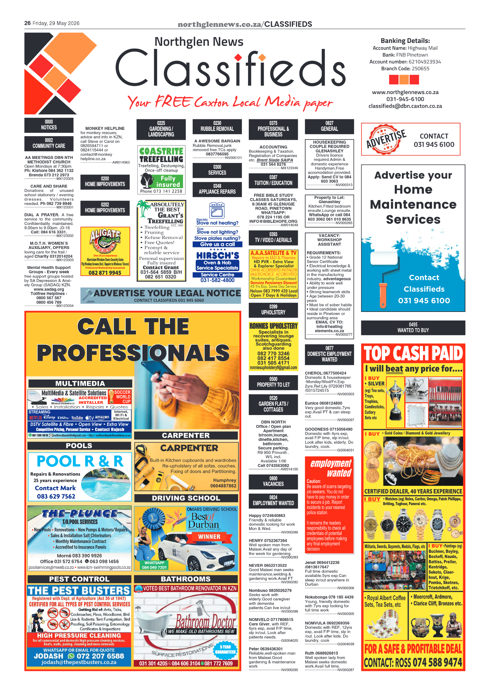 Northglen News 29 May 2026 page 26