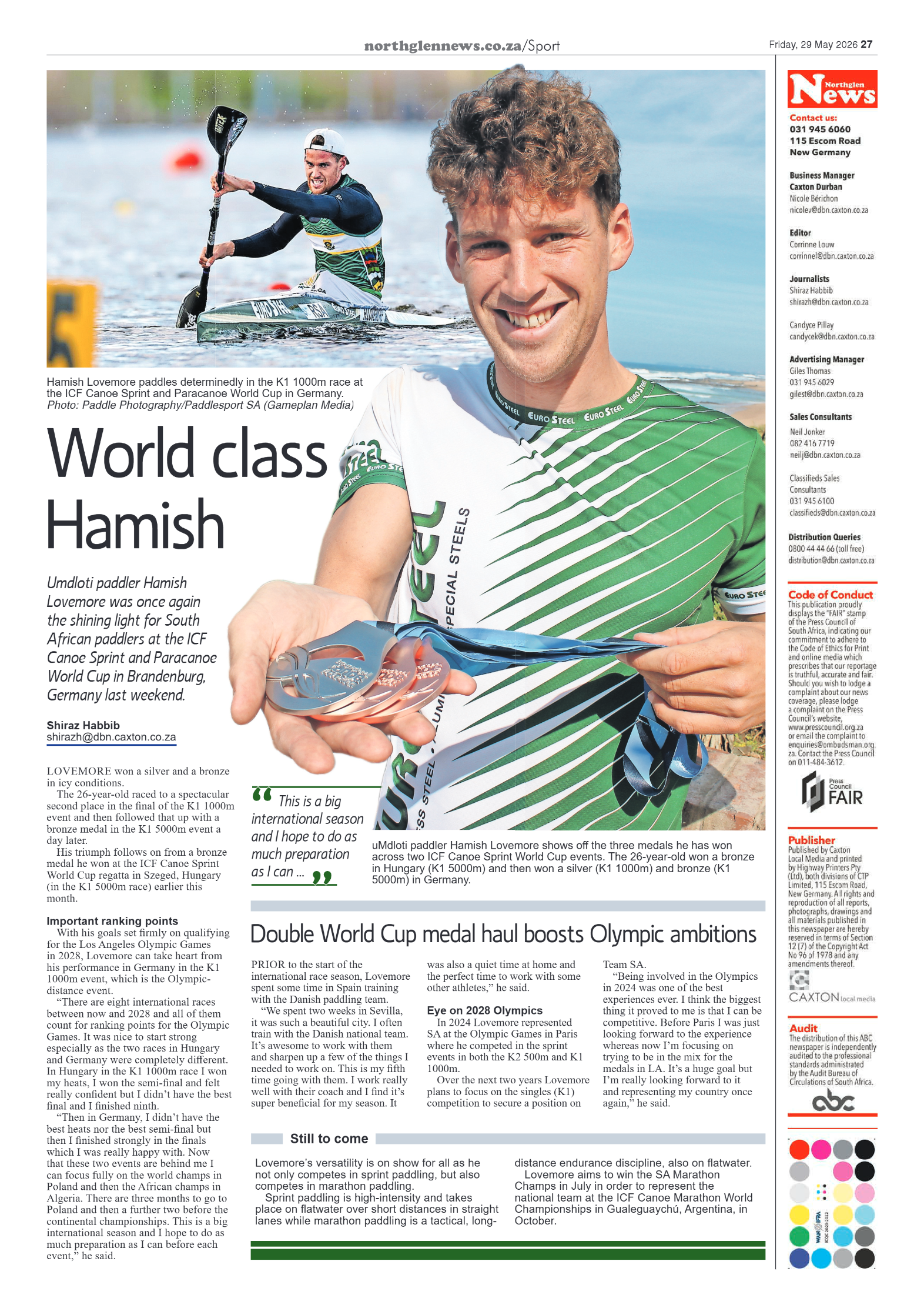 Northglen News 29 May 2026 page 27