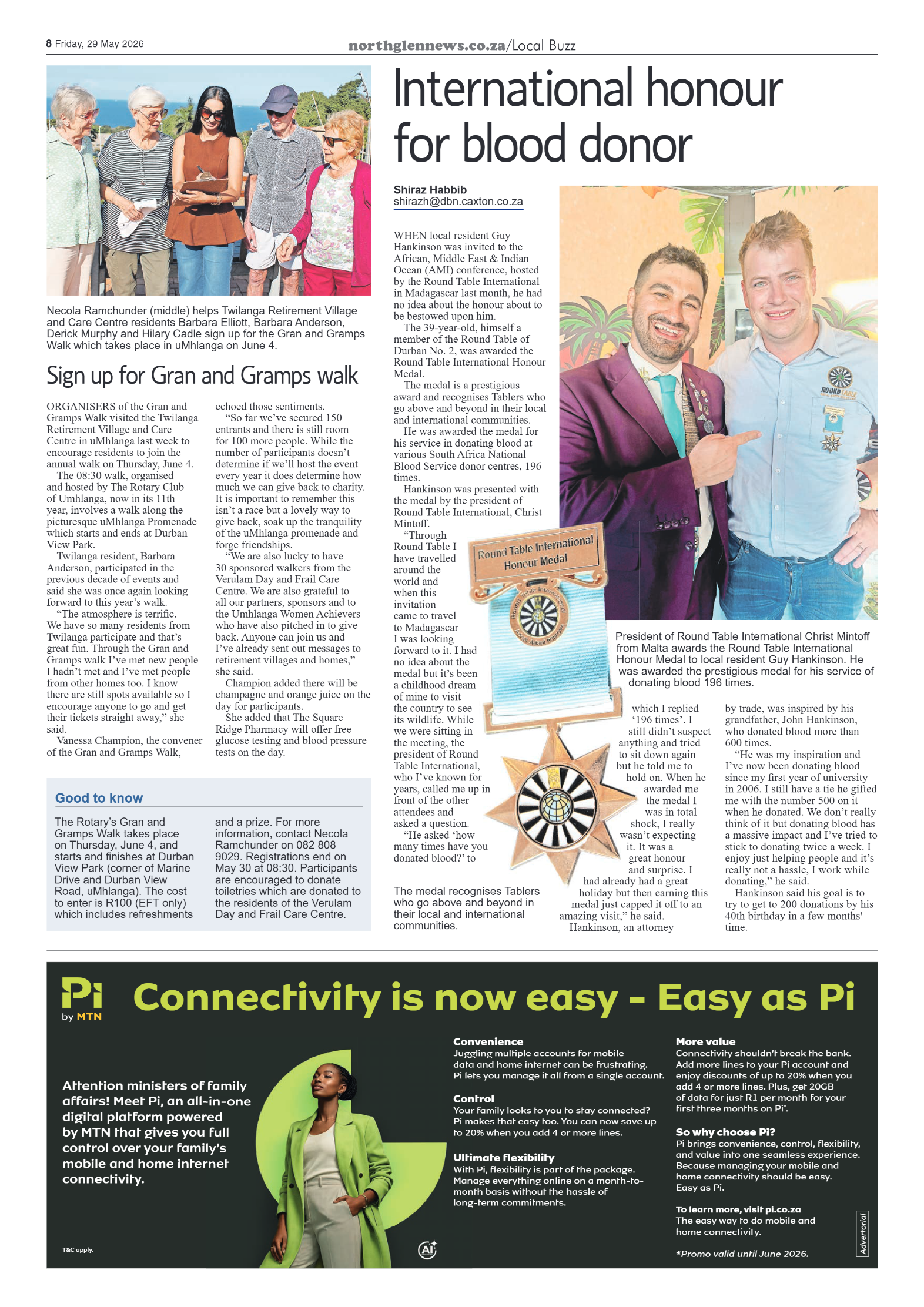 Northglen News 29 May 2026 page 8