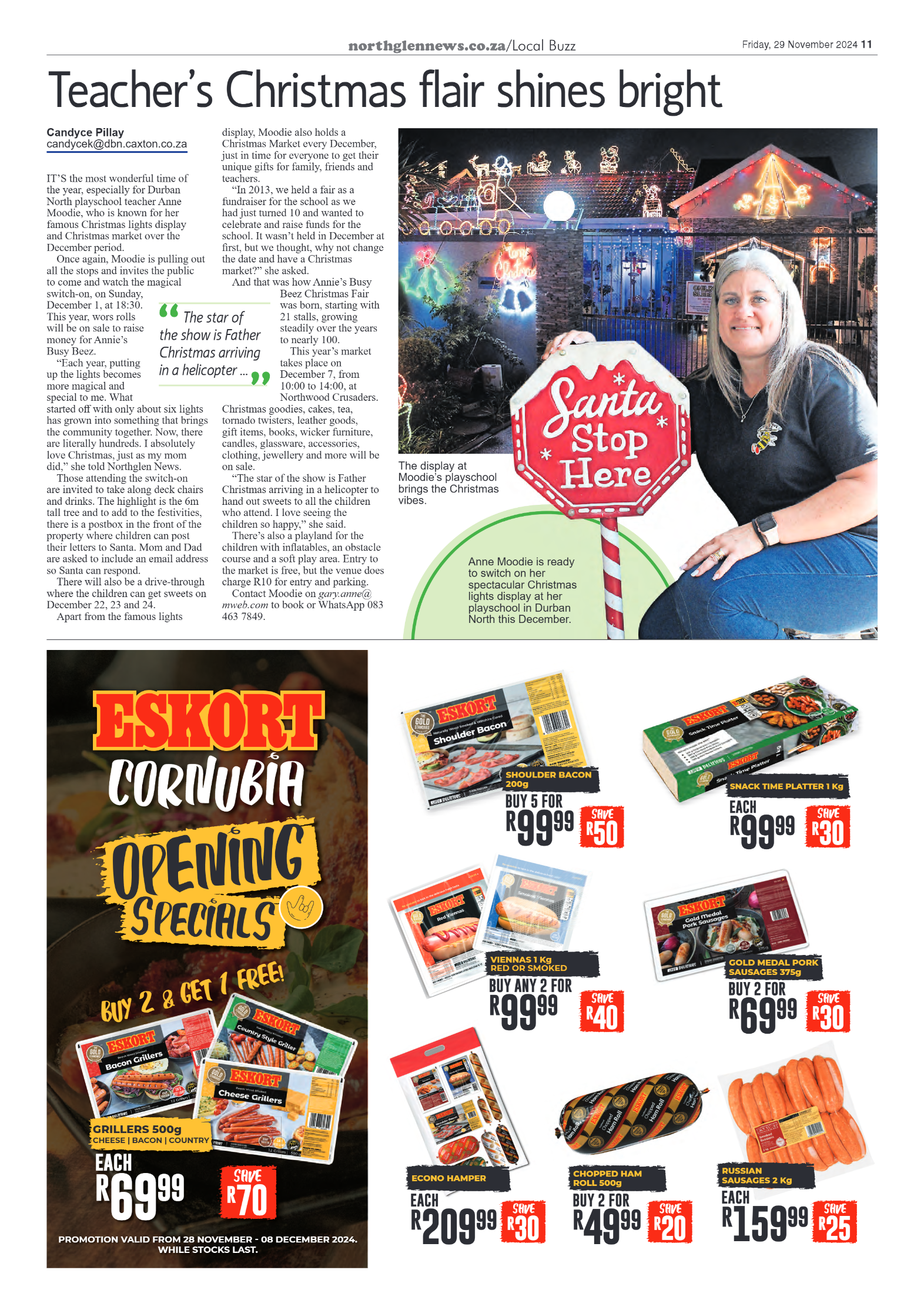 Northglen News 29 November 2024 page 11