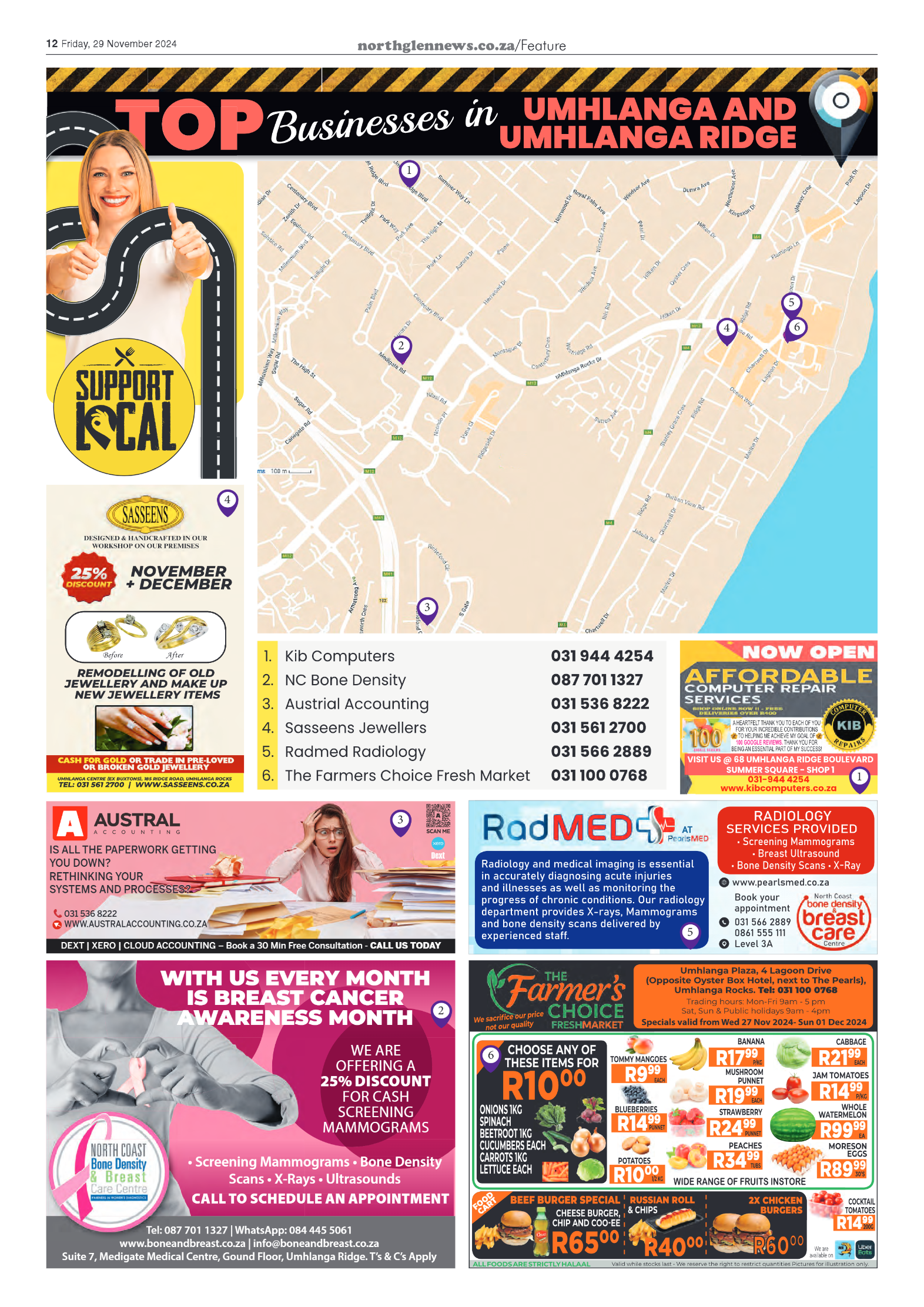 Northglen News 29 November 2024 page 12