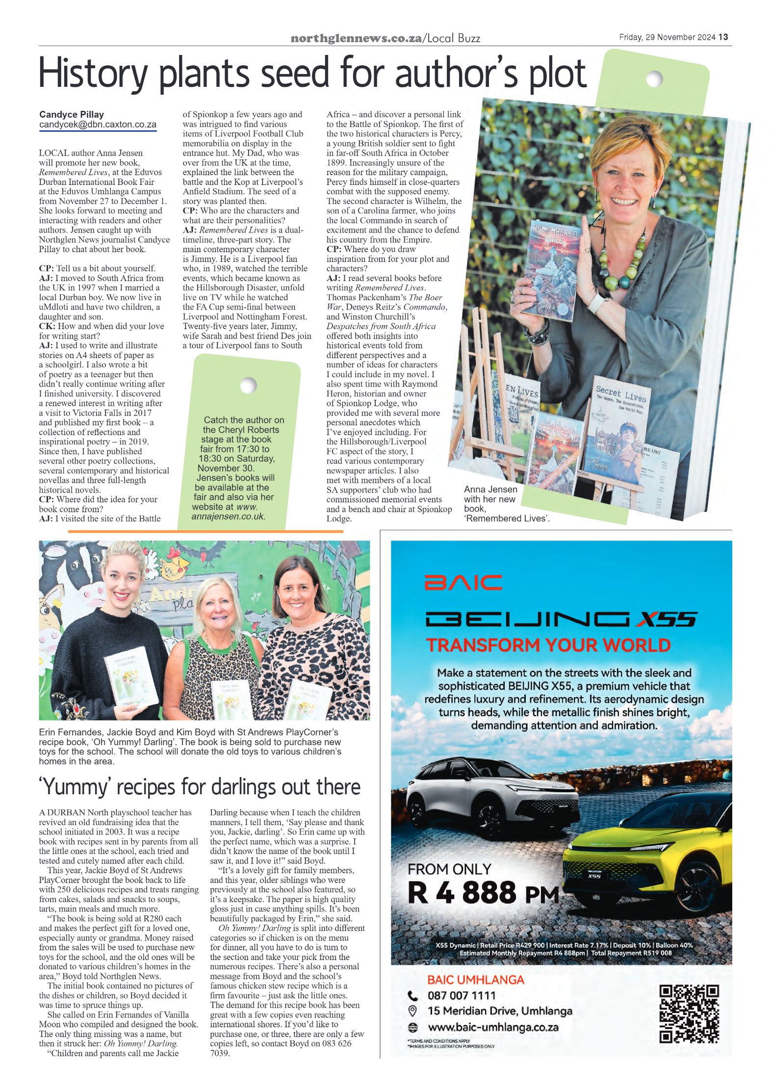Northglen News 29 November 2024 page 13