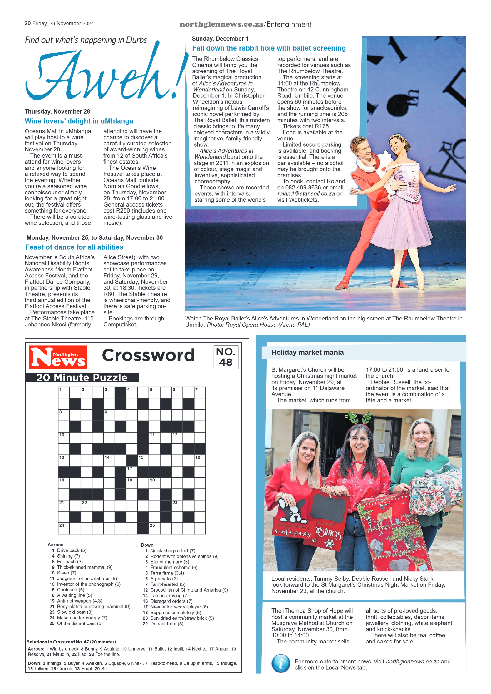 Northglen News 29 November 2024 page 20