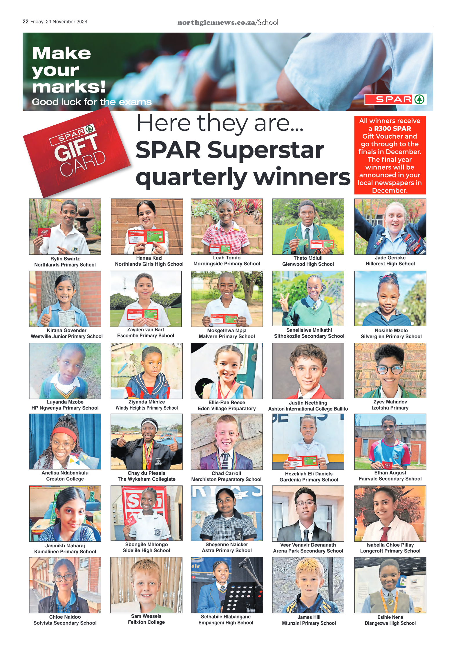 Northglen News 29 November 2024 page 22