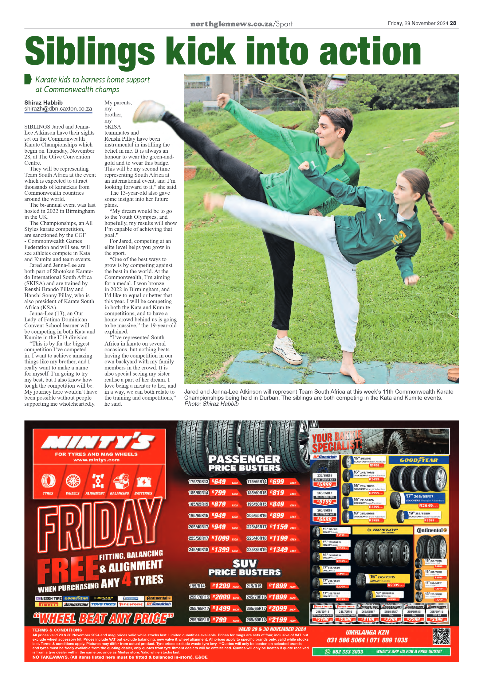 Northglen News 29 November 2024 page 28