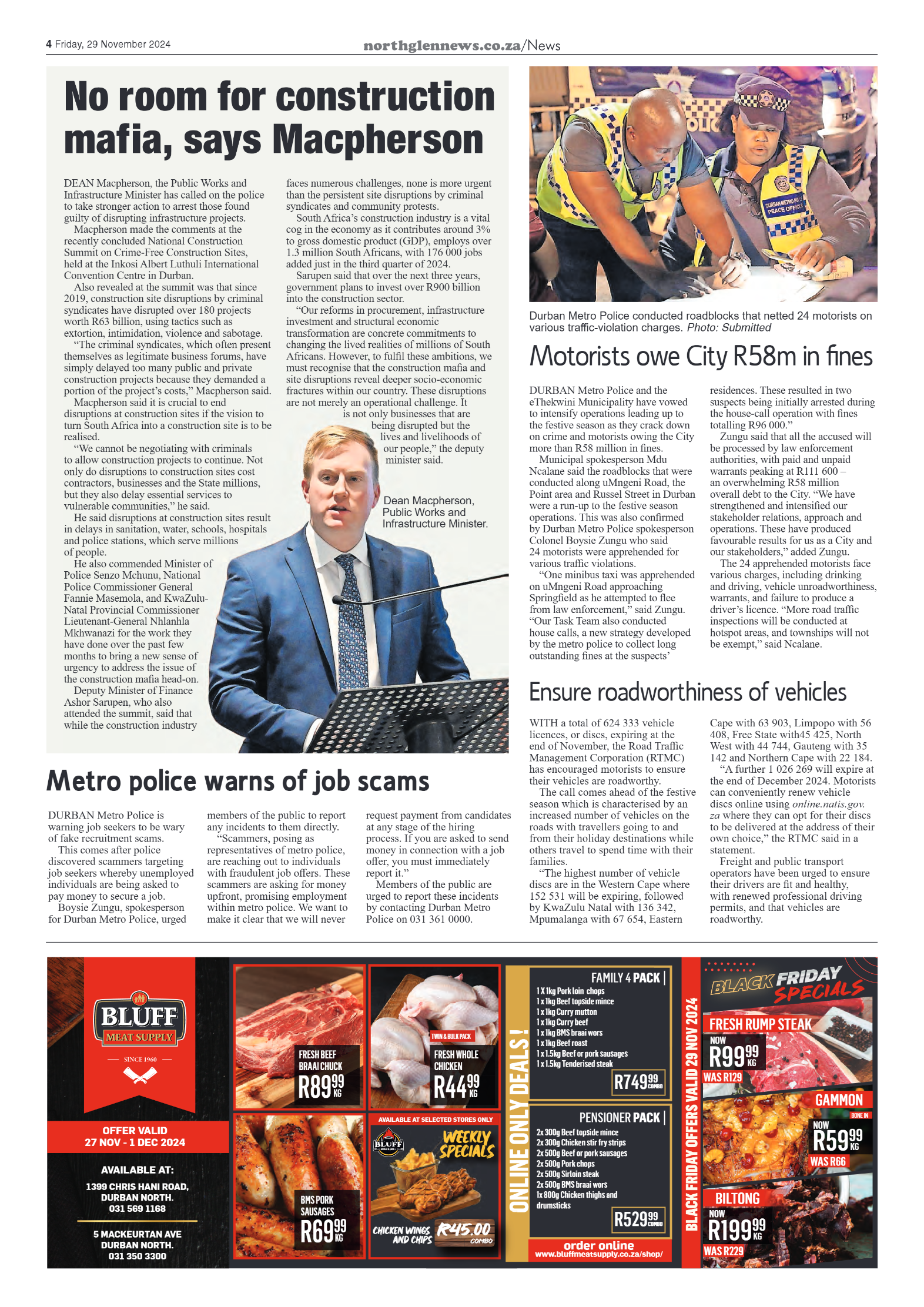 Northglen News 29 November 2024 page 4