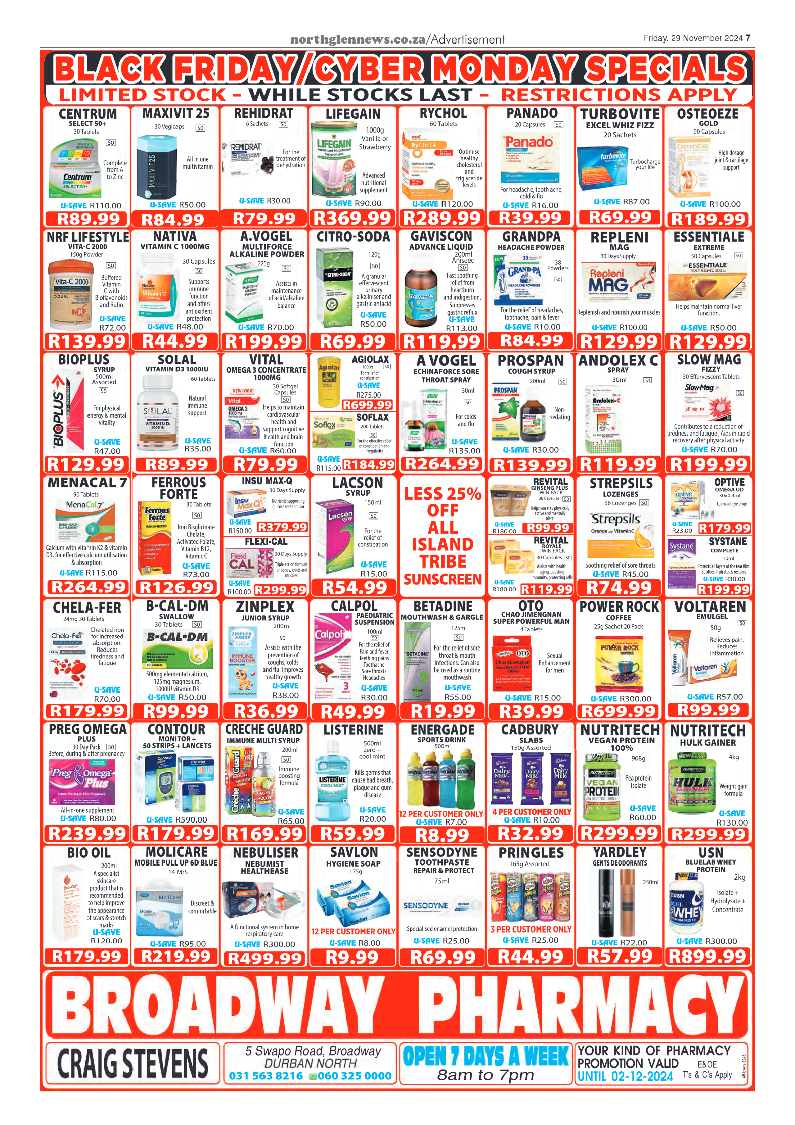Northglen News 29 November 2024 page 7