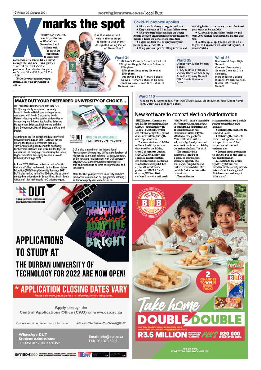 Northglen News 29 October 2021 page 10