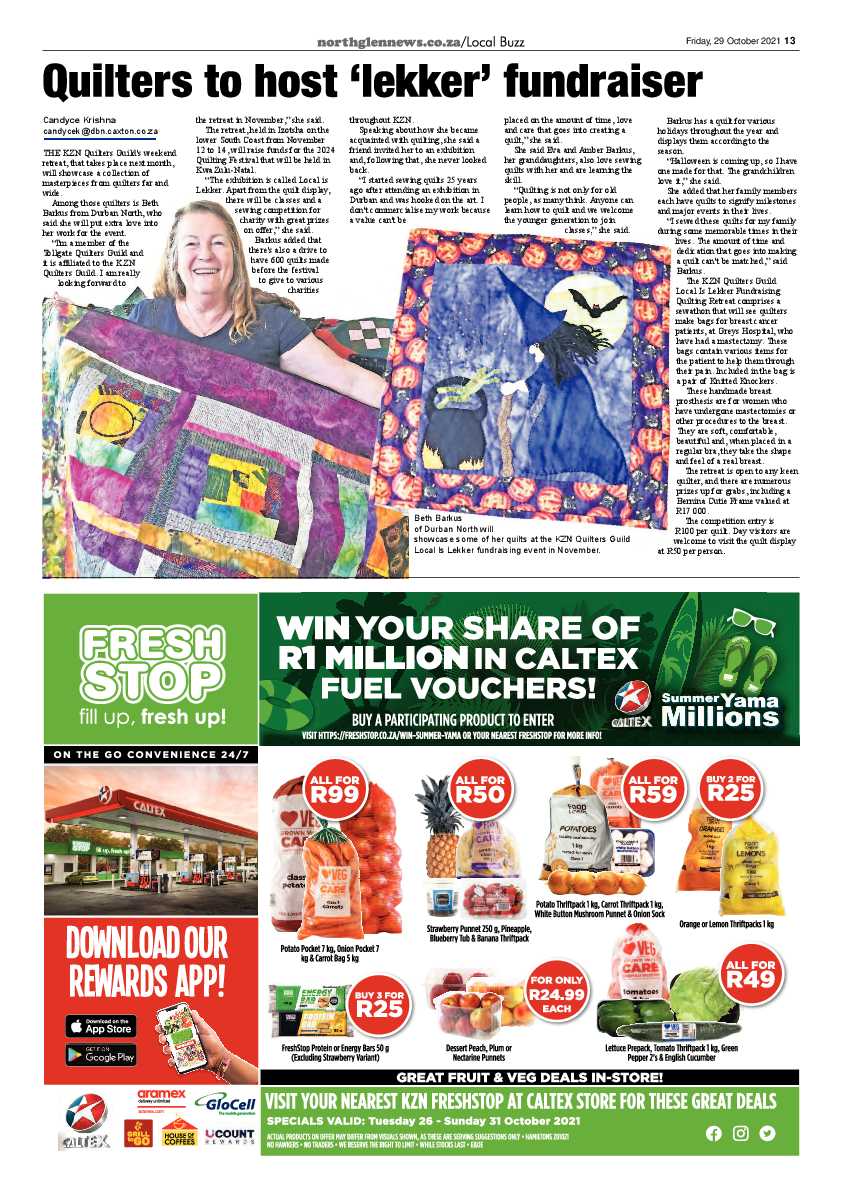 Northglen News 29 October 2021 page 13