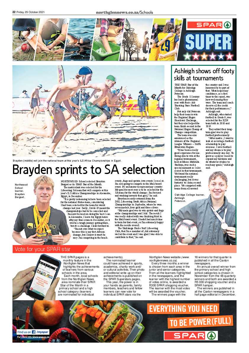 Northglen News 29 October 2021 page 22
