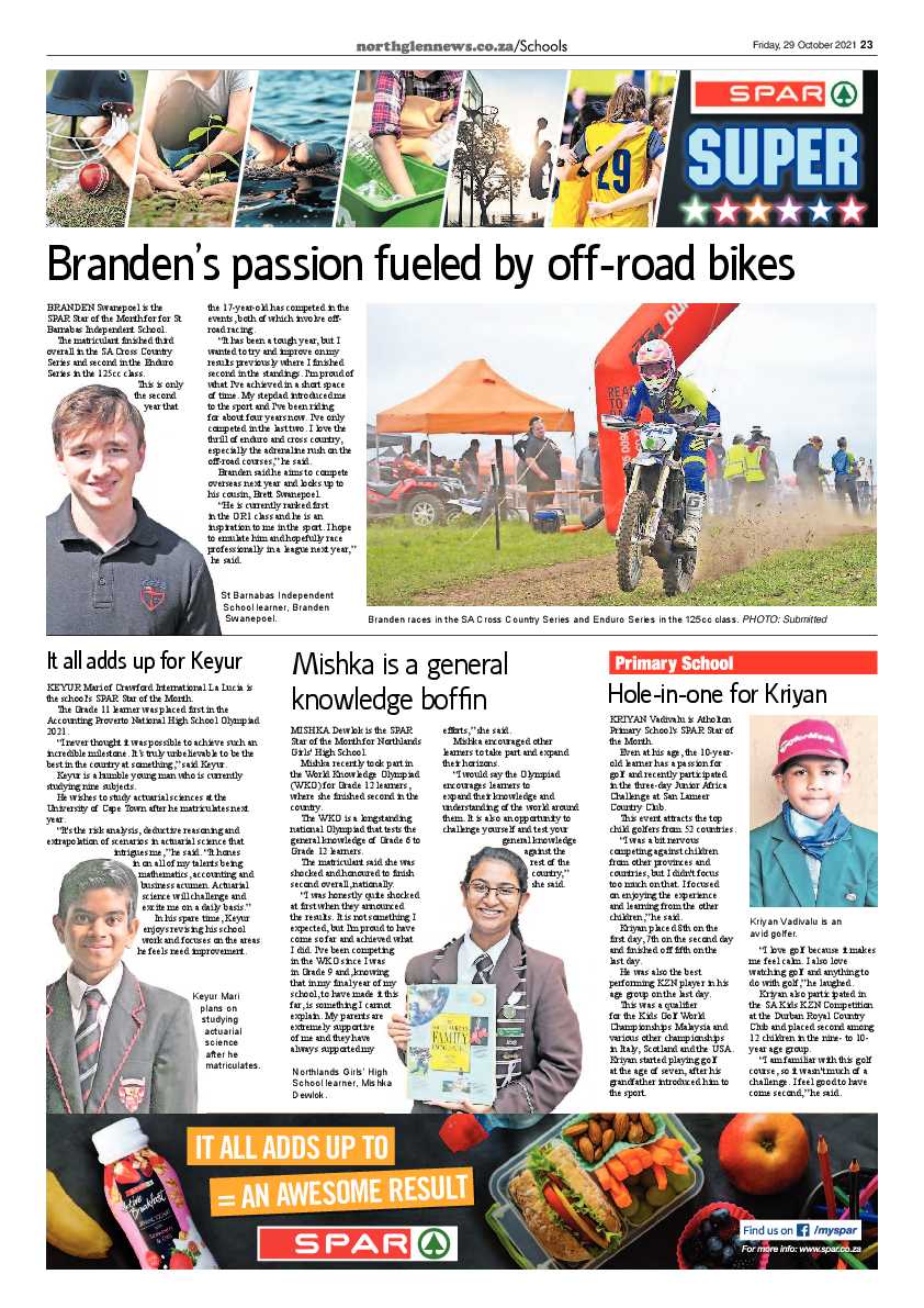 Northglen News 29 October 2021 page 23