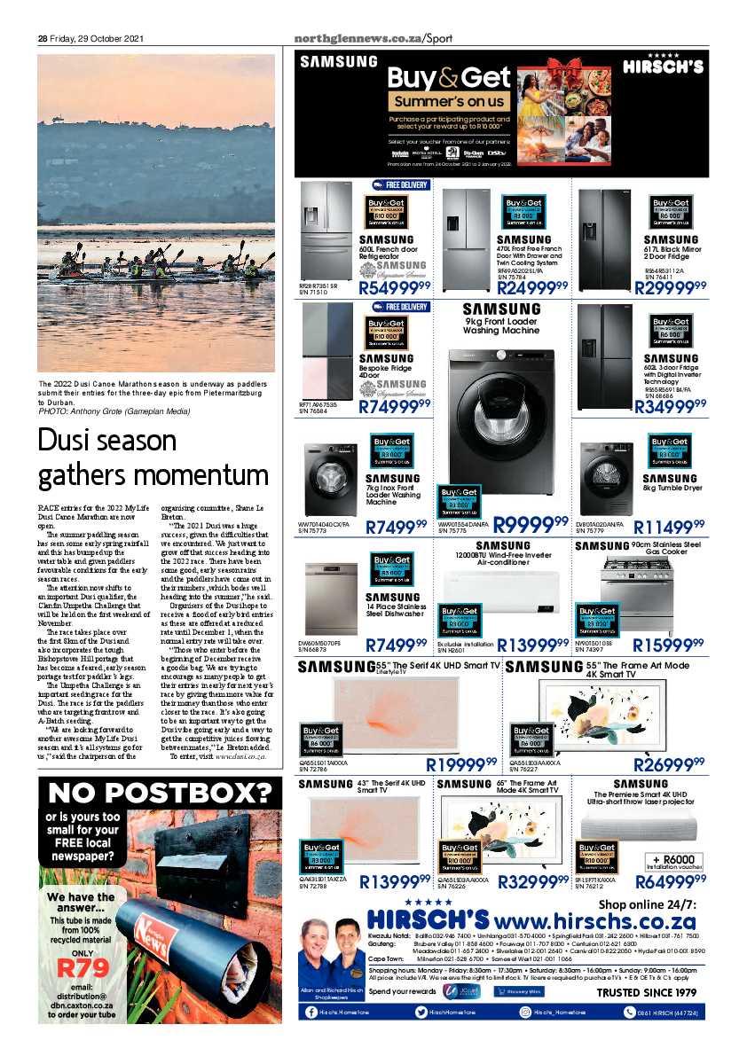 Northglen News 29 October 2021 page 28