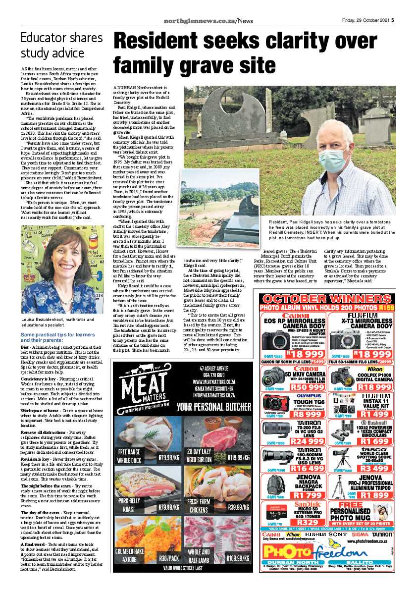 Northglen News 29 October 2021 page 5