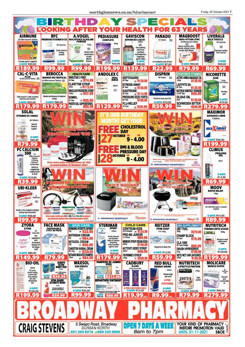 Northglen News 29 October 2021 page 7