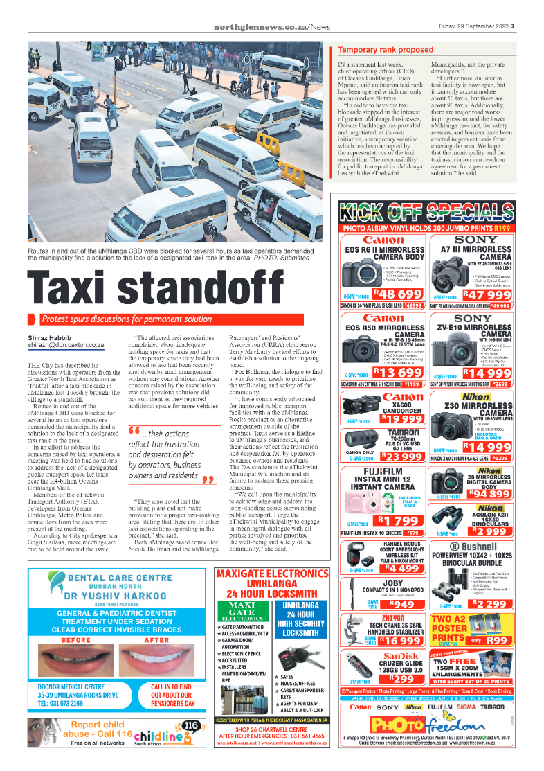 Northglen News 29 September 2023 page 3