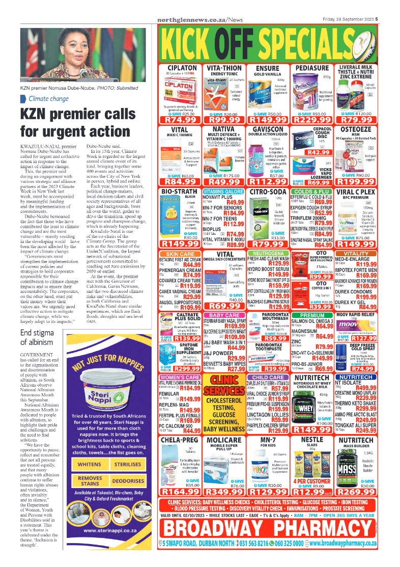 Northglen News 29 September 2023 page 5