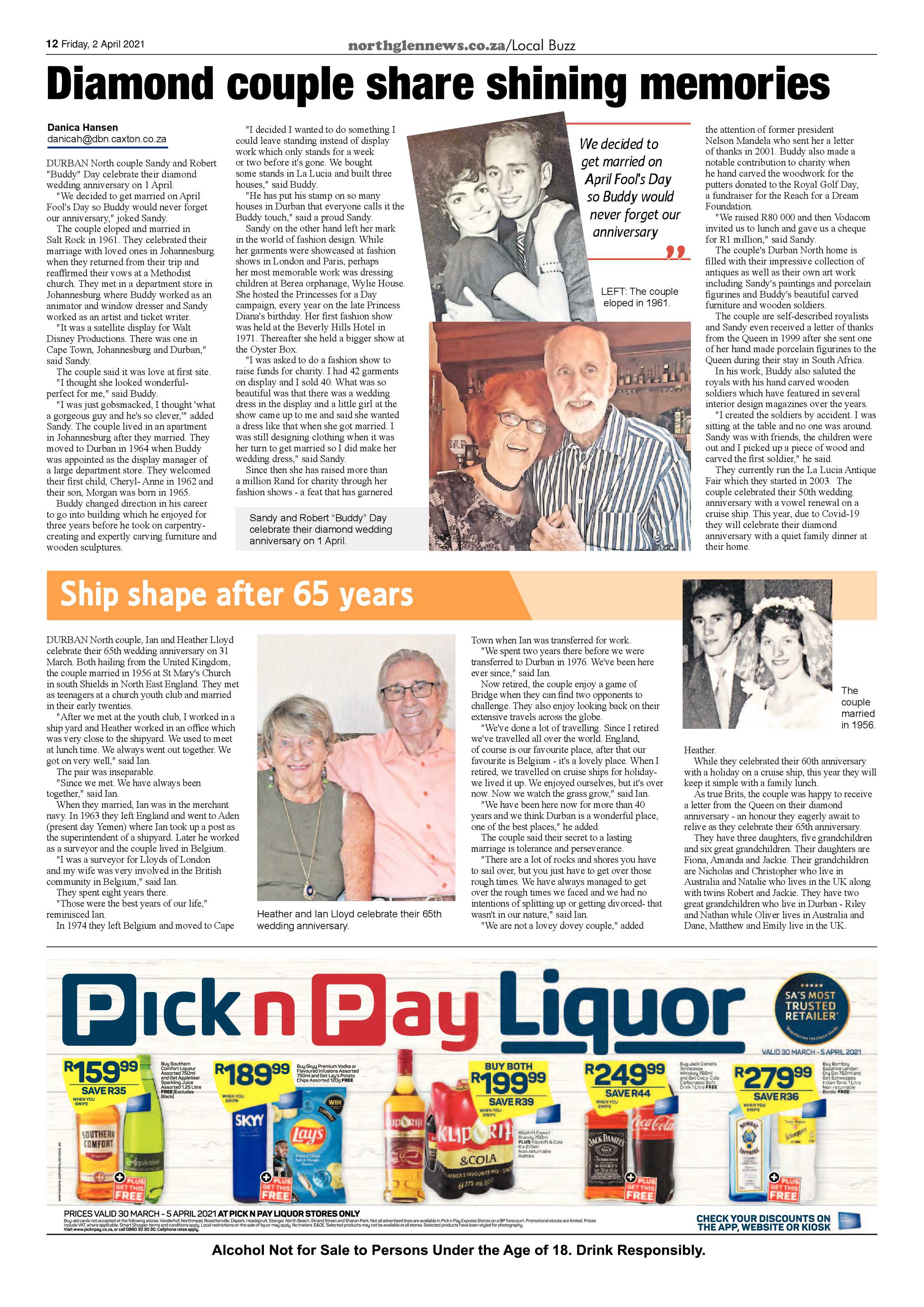 Northglen News 2 April 2021 page 12