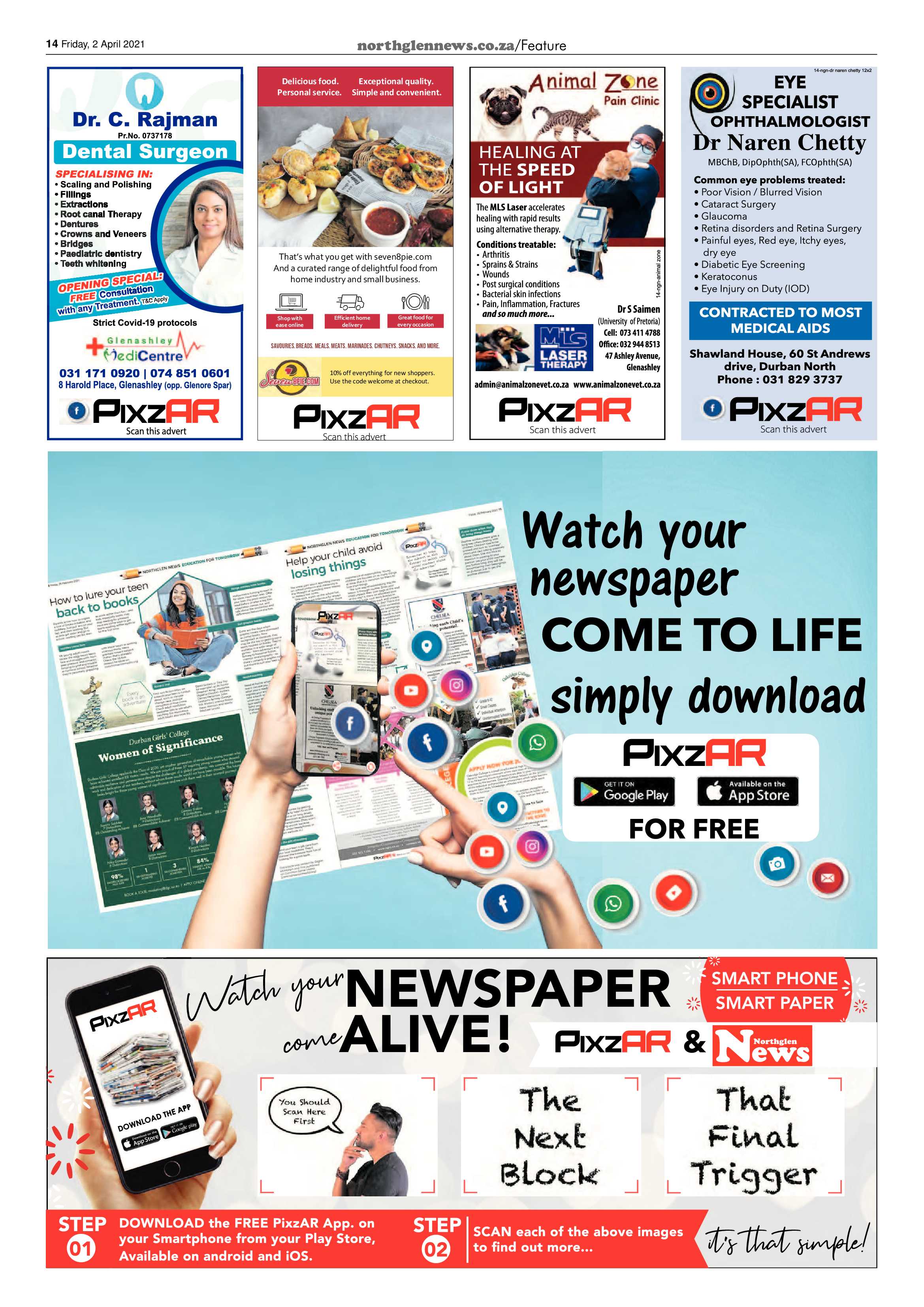 Northglen News 2 April 2021 page 14