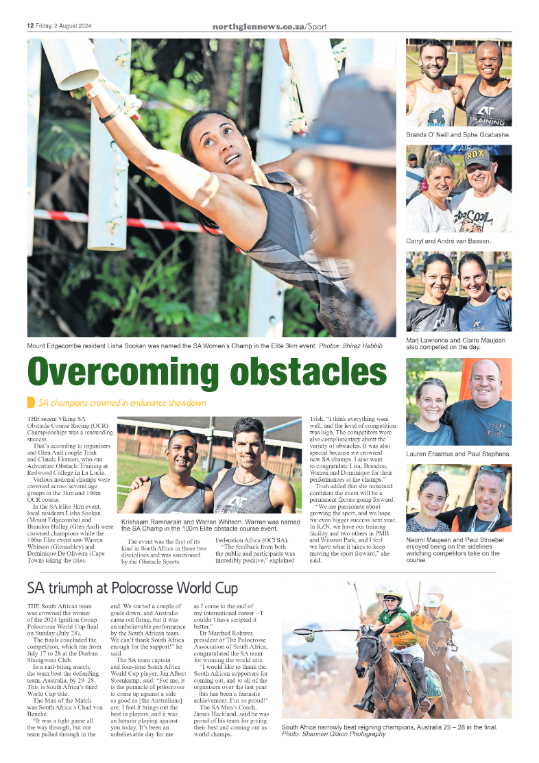 Northglen News 2 August 2024 page 12