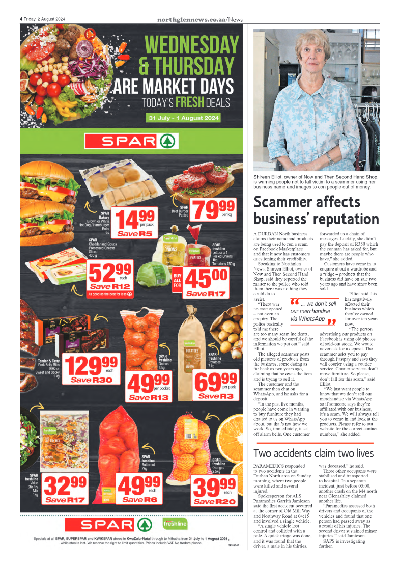 Northglen News 2 August 2024 page 4