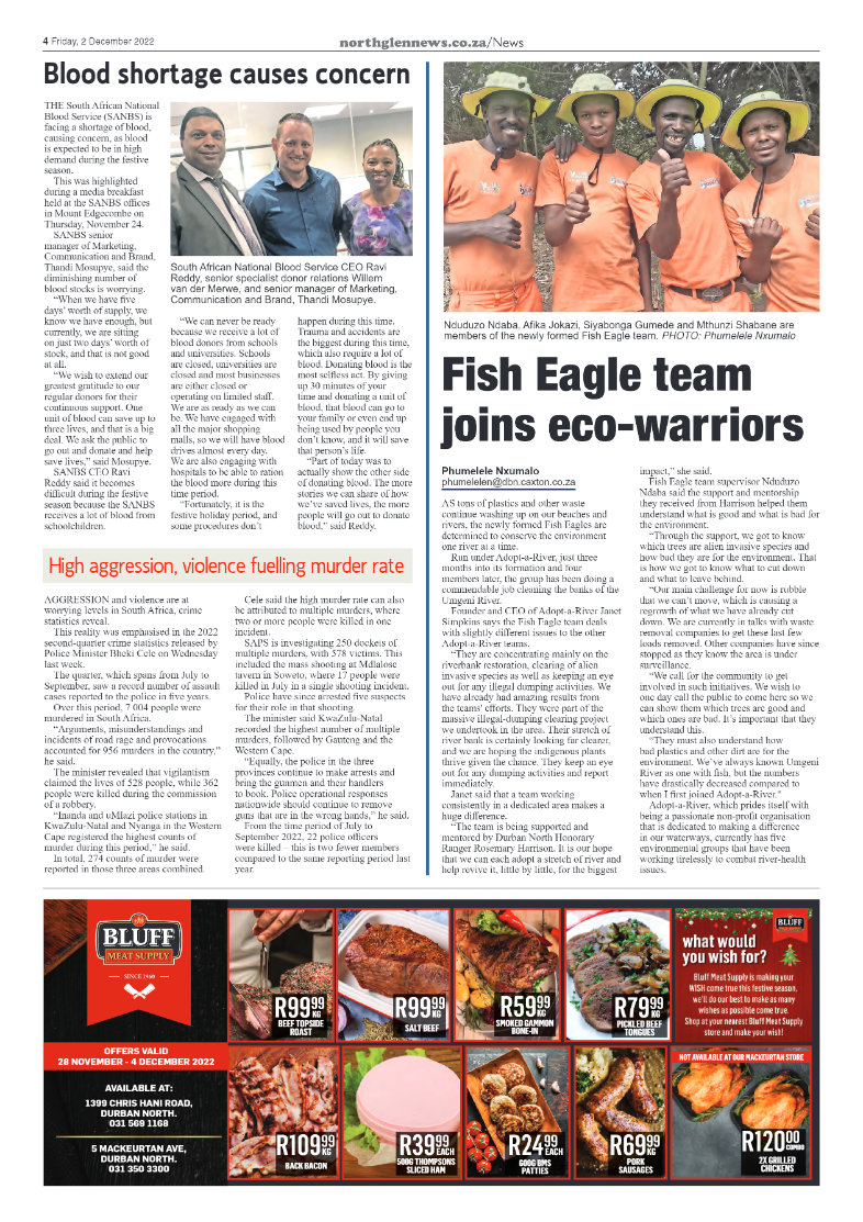 Northglen News 2 December page 4