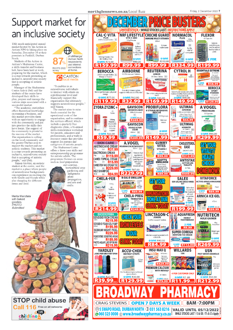 Northglen News 2 December page 7
