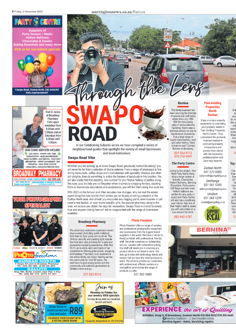 Northglen News 2 December page 8