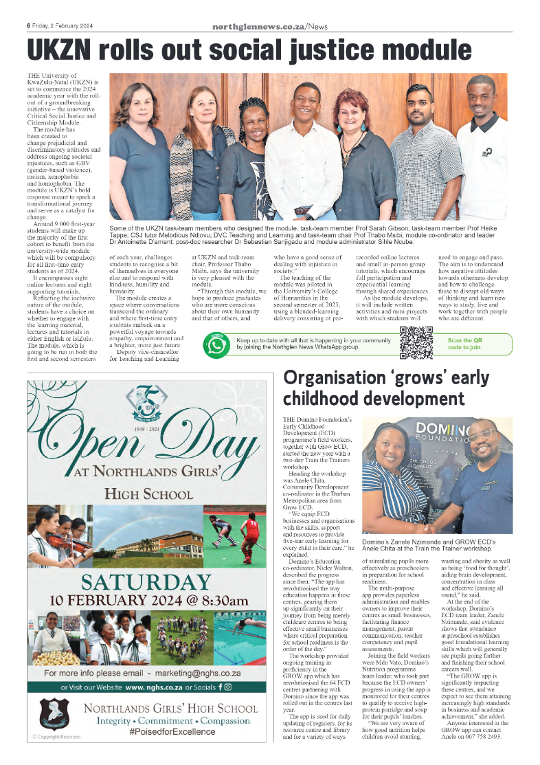 Northglen News 2 February 2024 page 6