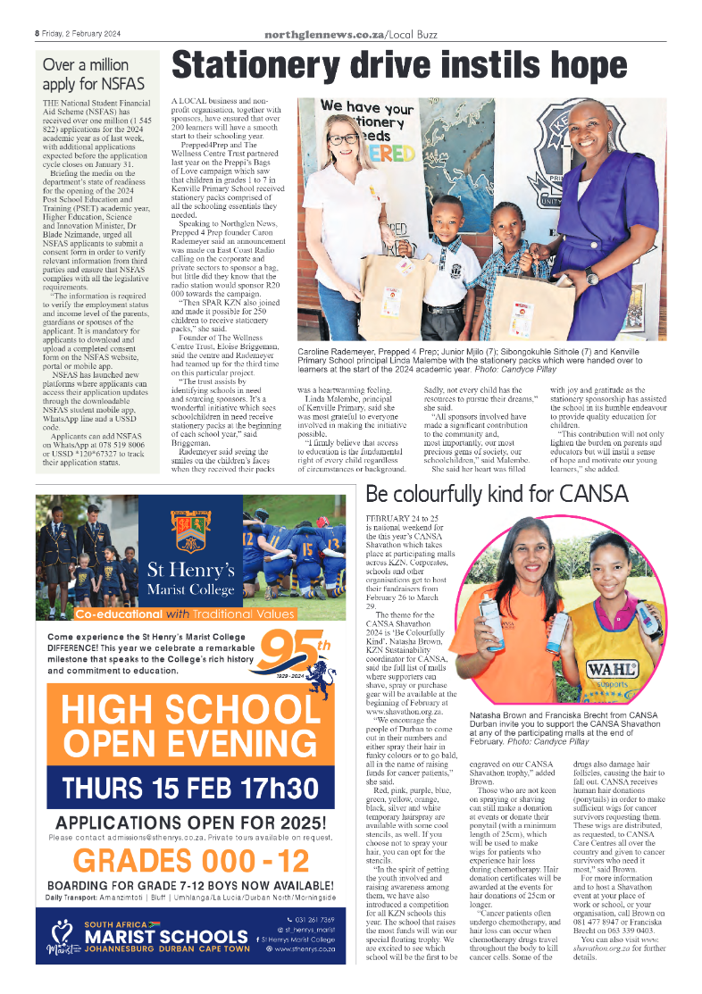 Northglen News 2 February 2024 page 8
