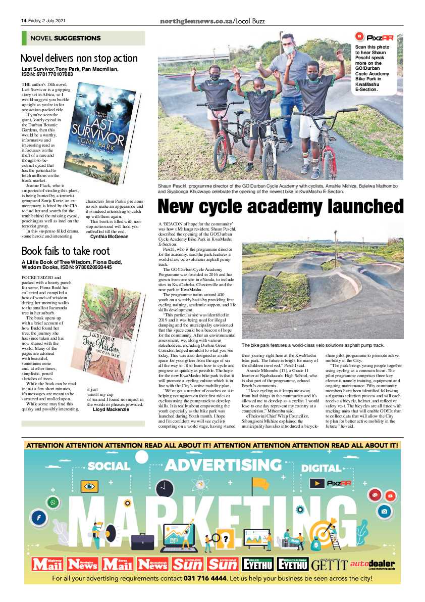 Northglen News 2 July 2021 page 14