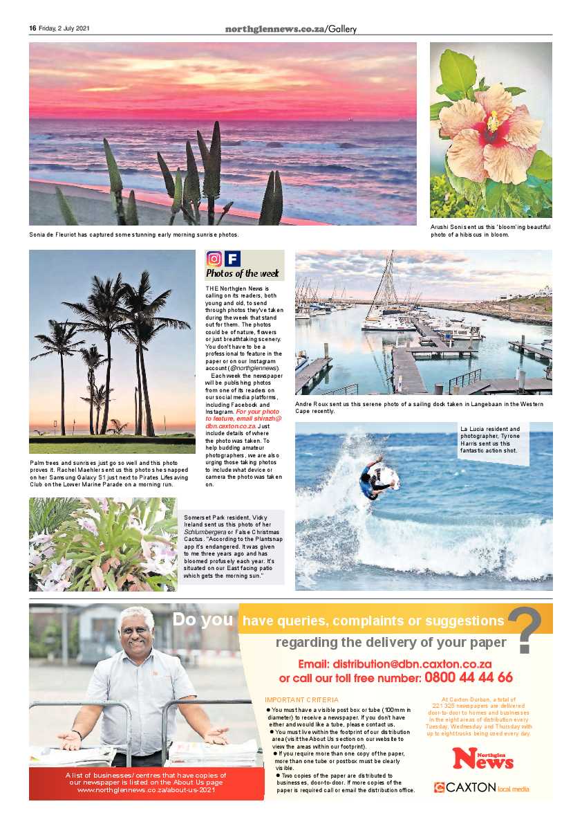 Northglen News 2 July 2021 page 16