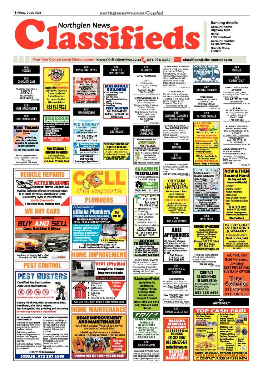 Northglen News 2 July 2021 page 18