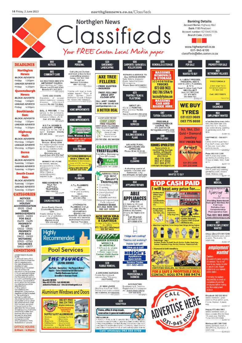 Northglen News 2 June 2023 page 14