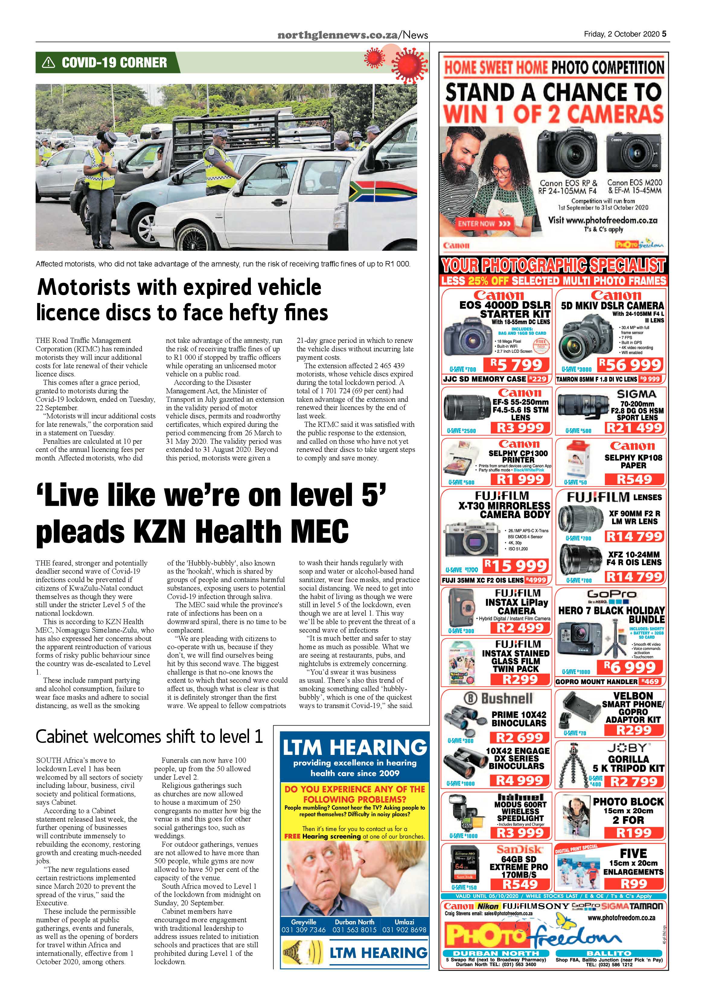 Northglen News 2 October 2020 page 5